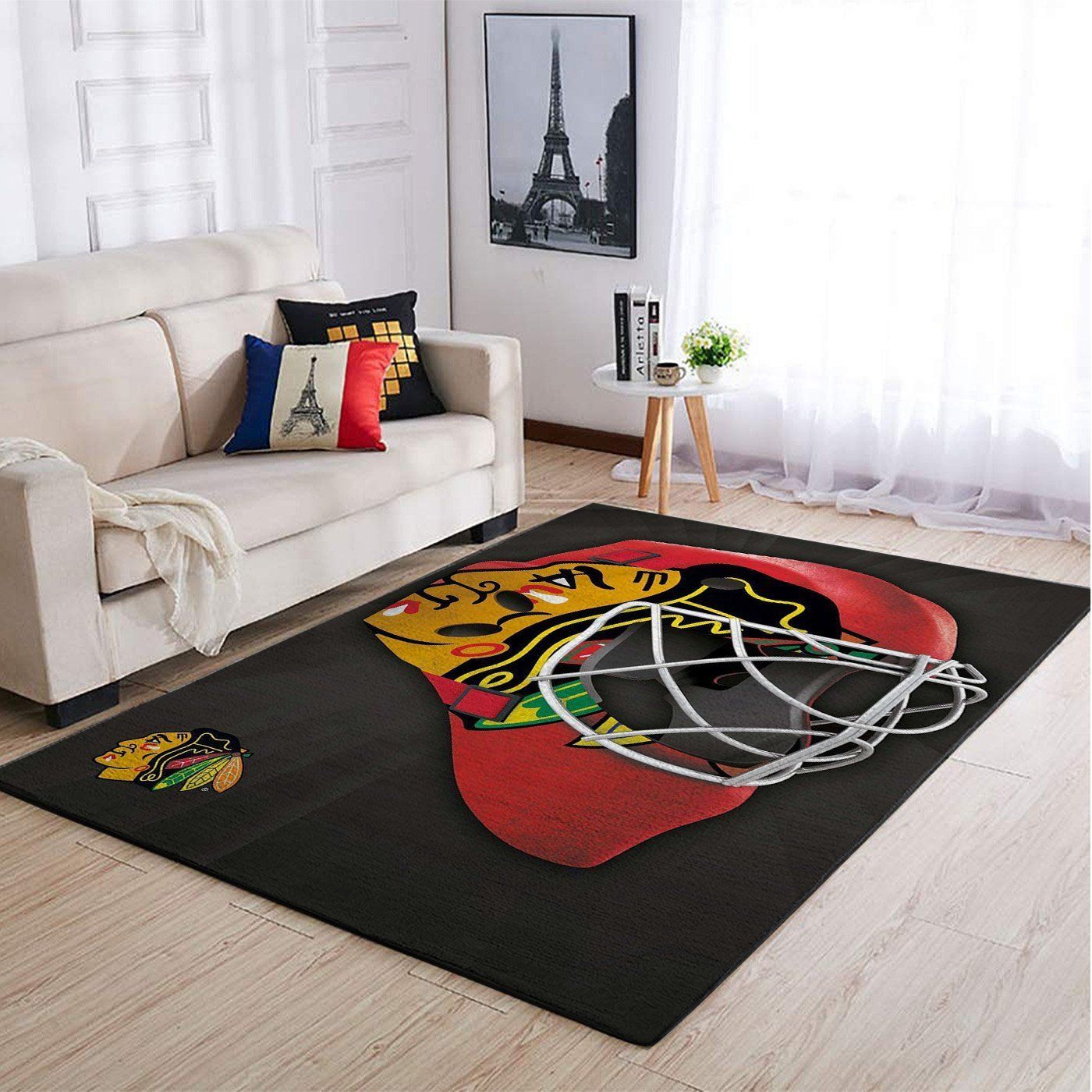 Chicago Blackhawks Nhl Team Logo Mask Style Nice Gift Home Decor Rectangle Area Rug Rug Regtangle Carpet Floor Decor Home Decor 0 Chicago Blackhawks Nhl Team Logo Mask Style Nice Gift Home Decor Rectangle Area Rug Rug Regtangle Carpet Floor Decor Home Decor 0