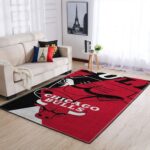 Chicago Bulls Area Rug Nba Basketball Team Logo Carpet Living Room Rugs Rug Regtangle Carpet Floor Decor Home Decor V4631 0