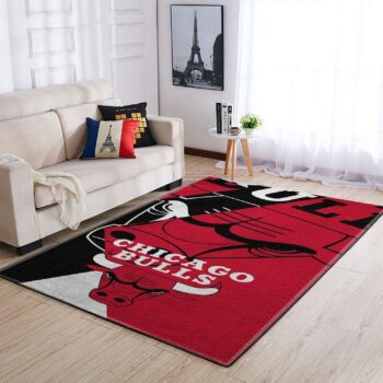 Chicago Bulls Area Rug Nba Basketball Team Logo Carpet Living Room Rugs Rug Regtangle Carpet Floor Decor Home Decor V4631 0