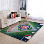 Chicago Cubs Area Rug Mlb Baseball Team Logo Carpet Living Room Rugs Rug Regtangle Carpet Floor Decor Home Decor V965 0