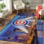 Chicago Cubs Area Rug Mlb Baseball Team Logo Carpet Living Room Rugs Rug Regtangle Carpet Floor Decor Home Decor V970 0