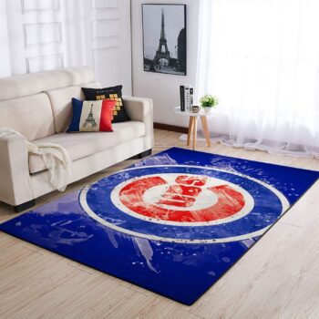 Chicago Cubs Area Rug Mlb Baseball Team Logo Carpet Living Room Rugs Rug Regtangle Carpet Floor Decor Home Decor V972 0