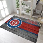 Chicago Cubs Mlb 15 Area Rug Living Room And Bed Room Rug Rug Regtangle Carpet Floor Decor Home Decor 0