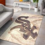 Chicago White Sox Area Rug Mlb Baseball Team Logo Carpet Living Room Rugs Rug Regtangle Carpet Floor Decor Home Decor V597 0