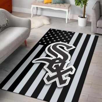 Chicago White Sox Area Rug Mlb Baseball Team Logo Carpet Living Room Rugs Rug Regtangle Carpet Floor Decor Home Decor V601 0