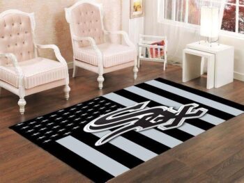 Chicago White Sox Area Rug Mlb Baseball Team Logo Carpet Living Room Rugs Rug Regtangle Carpet Floor Decor Home Decor V612 0
