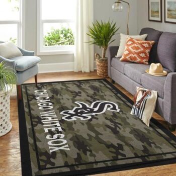 Chicago White Sox Area Rug Mlb Baseball Team Logo Carpet Living Room Rugs Rug Regtangle Carpet Floor Decor Home Decor V613 0
