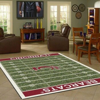 Cincinnati Bearcats Home Field Area Rug Football Living Room Carpet Home Rug Regtangle Carpet Floor Decor Home Decor 0