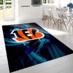 Cincinnati Bengals Banner Nfl 15 Area Rug Living Room And Bed Room Rug Rug Regtangle Carpet Floor Decor Home Decor 0