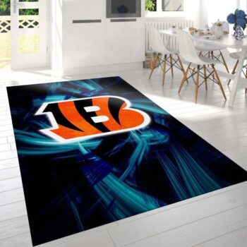 Cincinnati Bengals Banner Nfl 15 Area Rug Living Room And Bed Room Rug Rug Regtangle Carpet Floor Decor Home Decor 0