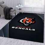 Cincinnati Bengals Banner Nfl 20 Area Rug Living Room And Bed Room Rug Rug Regtangle Carpet Floor Decor Home Decor 0