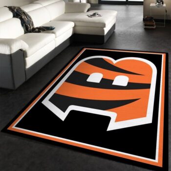 Cincinnati Bengals Banner Nfl 25 Area Rug Living Room And Bed Room Rug Rug Regtangle Carpet Floor Decor Home Decor 0