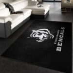 Cincinnati Bengals Banner Nfl 26 Area Rug Living Room And Bed Room Rug Rug Regtangle Carpet Floor Decor Home Decor 0