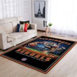 Cincinnati Bengals Nfl Team Pride Rectangle Area Rug Area Rug Living Room Carpet Rug Regtangle Carpet Floor Decor Home Decor 0