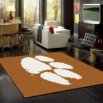 Clemson Tigers Area Rug Football Living Room Carpet Home Rug Regtangle Carpet Floor Decor Home Decor V8367 0