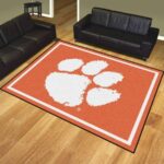 Clemson Tigers Area Rug Living Room Rug Home Decor Football Floor Decor Rb7a8e7e6890 0