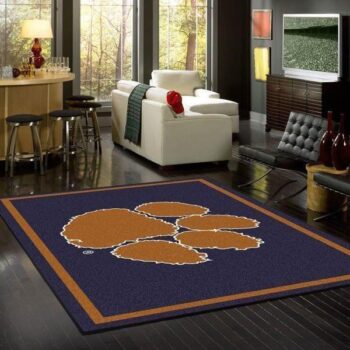 Clemson Tigers Area Rug Team Spirit Football Living Room Carpet Home Rug Regtangle Carpet Floor Decor Home Decor 0