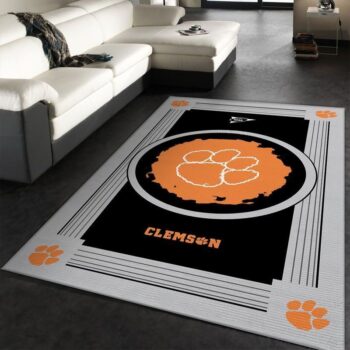 Clemson Tigers Ncaa 1 Area Rug Living Room And Bed Room Rug Rug Regtangle Carpet Floor Decor Home Decor 0
