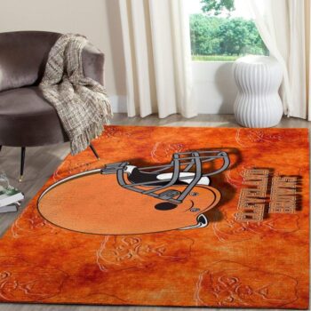 Cleveland Browns Area Rug Nfl Football Team Logo Carpet Living Room Rugs Rug Regtangle Carpet Floor Decor Home Decor V1761 0