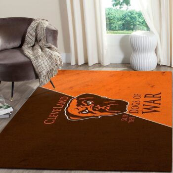 Cleveland Browns Area Rug Nfl Football Team Logo Carpet Living Room Rugs Rug Regtangle Carpet Floor Decor Home Decor V1768 0