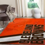 Cleveland Browns Area Rug Nfl Football Team Logo Carpet Living Room Rugs Rug Regtangle Carpet Floor Decor Home Decor V1769 0