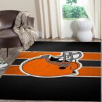 Cleveland Browns Area Rug Nfl Football Team Logo Carpet Living Room Rugs Rug Regtangle Carpet Floor Decor Home Decor V1772 0