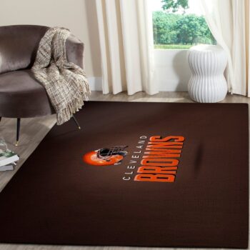Cleveland Browns Area Rug Nfl Football Team Logo Carpet Living Room Rugs Rug Regtangle Carpet Floor Decor Home Decor V1773 0