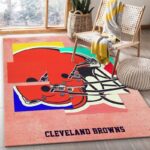 Cleveland Browns Nfl 18 Area Rug Living Room And Bed Room Rug Rug Regtangle Carpet Floor Decor Home Decor 0