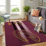 Cleveland Cavaliers Nba Area Rugs Living Room Carpet Team Logo Sports Rug Regtangle Carpet Floor Decor Home Decor 0