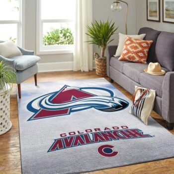 Colorado Avalanche Nhl Area Rugs Team Logo Living Room Carpet Sports Rug Regtangle Carpet Floor Decor Home Decor 0