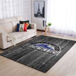 Colorado Rockies Mlb Area Rugs Baseball Living Room Carpet Team Logo Wooden Home Rug Regtangle Carpet Floor Decor Home Decor 0