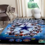 Dallas Cowboys Area Rug Cowboys All Time Creates Nfl Football Rug Regtangle Carpet Floor Decor Home Decor 0
