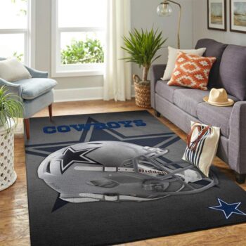 Dallas Cowboys Nfl Area Rugs Team Logo Helmet Living Room Carpet Sports Rug Regtangle Carpet Floor Decor Home Decor 0