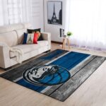 Dallas Mavericks Nba Team Logo Area Rugs Wooden Style Living Room Carpet Sports Rug Regtangle Carpet Floor Decor Home Decor 0