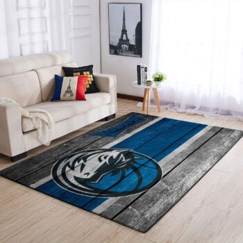 Dallas Mavericks Nba Team Logo Area Rugs Wooden Style Living Room Carpet Sports Rug Regtangle Carpet Floor Decor Home Decor 0