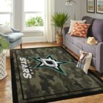 Dallas Stars Area Rugs Nhl Hockey Living Room Carpet Team Logo Floor Home Decor 20030471 Rug Regtangle Carpet Floor Decor Home Decor 0