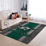 Dallas Stars Nhl Area Rugs Team Logo Living Room Carpet Sports Rug Regtangle Carpet Floor Decor Home Decor 0