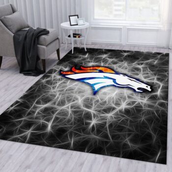 Denver Broncos Nfl 15 Area Rug Living Room And Bed Room Rug Rug Regtangle Carpet Floor Decor Home Decor 0