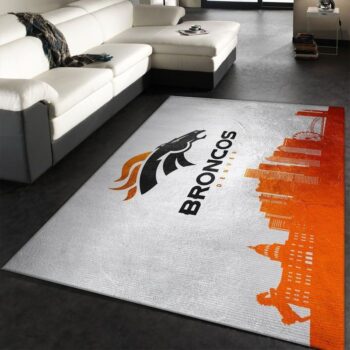 Denver Broncos Nfl 29 Area Rug Living Room And Bed Room Rug Rug Regtangle Carpet Floor Decor Home Decor 0