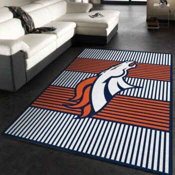 Denver Broncos Nfl 3 Area Rug Living Room And Bed Room Rug Rug Regtangle Carpet Floor Decor Home Decor 0