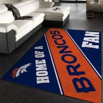 Denver Broncos Nfl 36 Area Rug Living Room And Bed Room Rug Rug Regtangle Carpet Floor Decor Home Decor 0