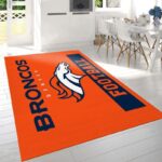Denver Broncos Nfl 6 Area Rug Living Room And Bed Room Rug Rug Regtangle Carpet Floor Decor Home Decor 0