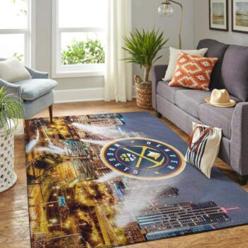Denver Nuggets Nba Area Rugs Living Room Carpet Christmas Gift Rug Regtangle Carpet Floor Decor Home Decor V8344 0