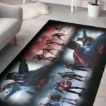 Detroit Lions Area Rug Living Room Rug Home Decor Nfl Football Team Logo Carpet Rug Living Room 200305158 0