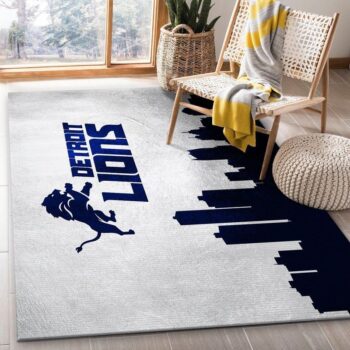Detroit Lions Football Nfl 23 Area Rug Living Room And Bed Room Rug Rug Regtangle Carpet Floor Decor Home Decor 0