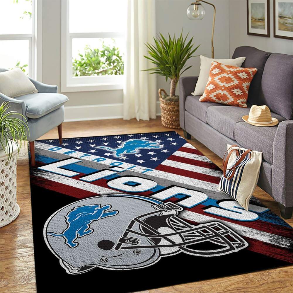 Detroit Lions Nfl Area Rugs Team Logo American Flag Style Living Room Carpet Sports Rug Regtangle Carpet Floor Decor Home Decor 0 Detroit Lions Nfl Area Rugs Team Logo American Flag Style Living Room Carpet Sports Rug Regtangle Carpet Floor Decor Home Decor 0