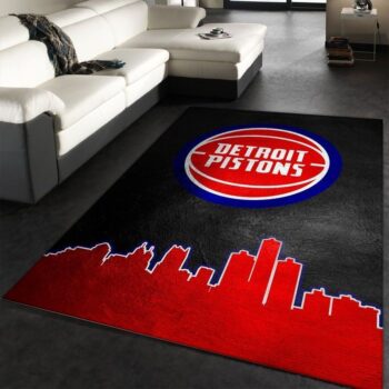 Detroit Pistons Nba 3 Area Rug Living Room And Bed Room Rug Rug Regtangle Carpet Floor Decor Home Decor 0
