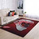 Detroit Red Wings Area Rugs Team Logo Style Living Room Carpet Sports Rug Regtangle Carpet Floor Decor Home Decor 0