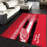 Detroit Red Wings Nhl 2 Area Rug Living Room And Bed Room Rug Rug Regtangle Carpet Floor Decor Home Decor 0