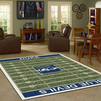 Duke Blue Devils Area Rug Living Room Rug Home Decorfootball Floor Decor F102159 0